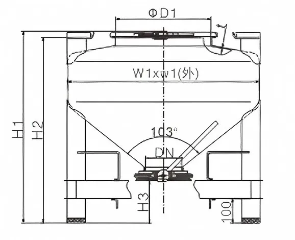 Квадратный ковш для таблеток111