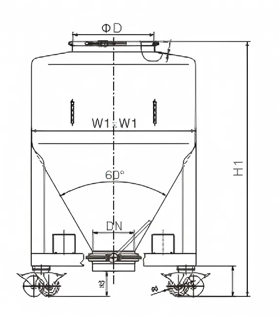 Квадратный оборотный ковш111