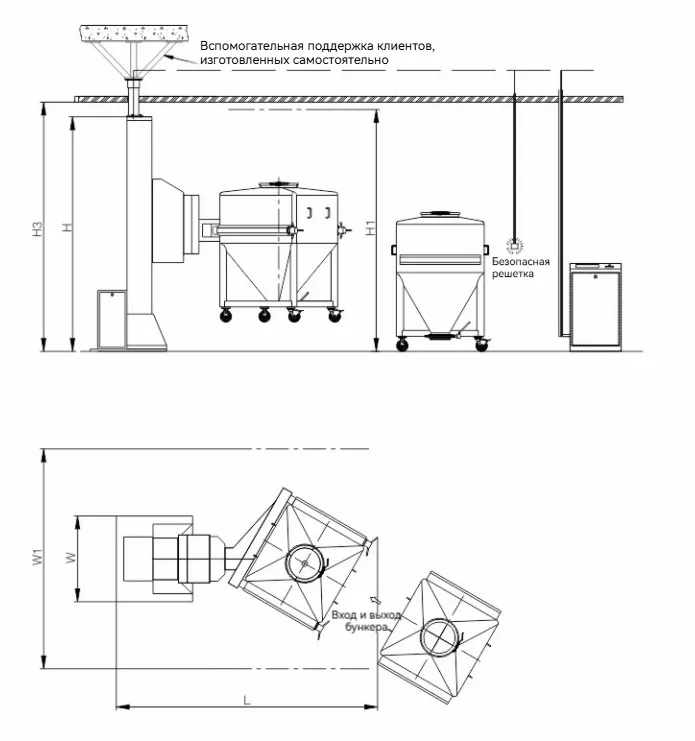 Одностойковый подъемный смеситель111