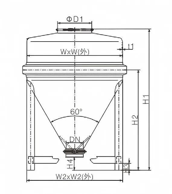 Смесительный ковш зажимного типа111