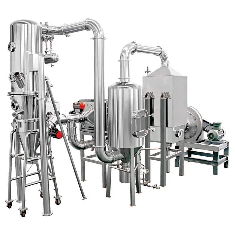 Циркуляция замкнутого цикла для контроля загрязнения! Сушилка с псевдоожиженным111